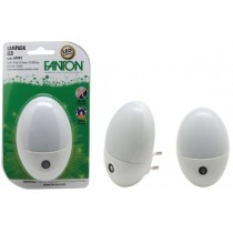 Luce notturna punto luce LED con sensore crepuscolare spina 10A FME 87992 FANTON - 