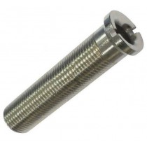 Vite per piletta basket canestro 61 mm - Vite per piletta Lunghezza: 61 mm Testa 15 mm con taglio moneta
