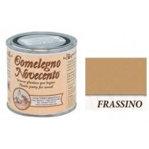 Stucco legno ristrutturante con resine e farina di legno Novecento 250ml Frassino - Stucco monocomponente pronto all’uso a rap
