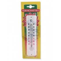 Termometro in ABS con visualizzazione della temperatura minima e massima - Termometro da parete in plastica elegante e affidab