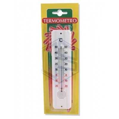 Termometro in ABS con visualizzazione della temperatura minima e massima - Termometro da parete in plastica elegante e affidab
