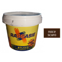 Stucco pronto in pasta per legno e muro per interni 500g - Noce scuro - 