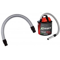 Tubo in alluminio flessibile raccordato per bidone aspiracenere 110cm RIBIMEX  - Tubo di ricambio raccordato in alluminio per bi