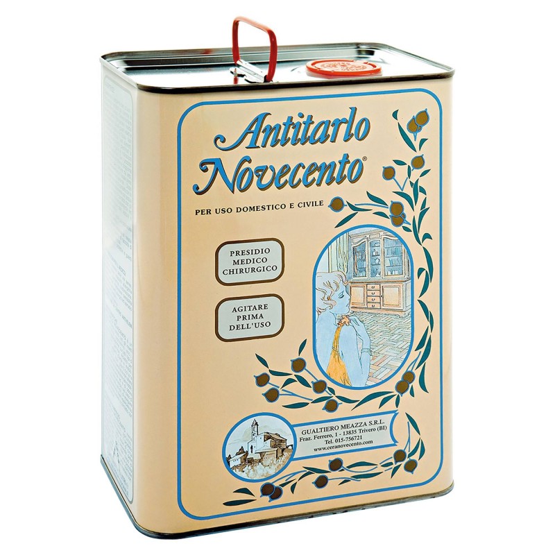 Buy Antitarlo Novecento liquido pronto all'uso contro tarli, larve, termiti e parassiti del legno 5 litri 