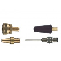 Kit di gonfiaggio Asturo da 4 testine per il gonfiaggio di cicli, canotti e palloni Officine Meccaniche ANI - Kit di gonfiaggio