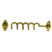 Gancio fermapersiane regolabile da 60 a 140 mm OTTONE BRICOITALIANO - 