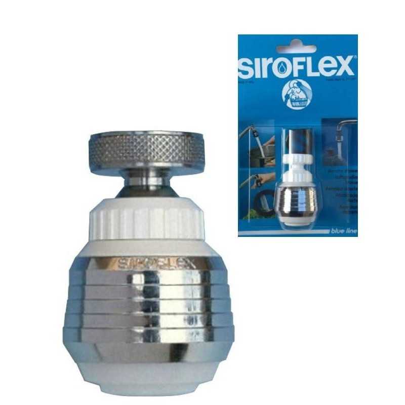 Rompigetto aeratore-doccetta 2485/0S Siroflex SIROFLEX - Attacco per rubinetti standard con filettatura 24 mm maschio esterna o