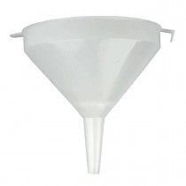 Imbuto in plastica alimentare bianco Ø 10 cm STEFANPLAST - Imbuto per travaso  Realizzato in polietilene ad alta densità PE-HD 