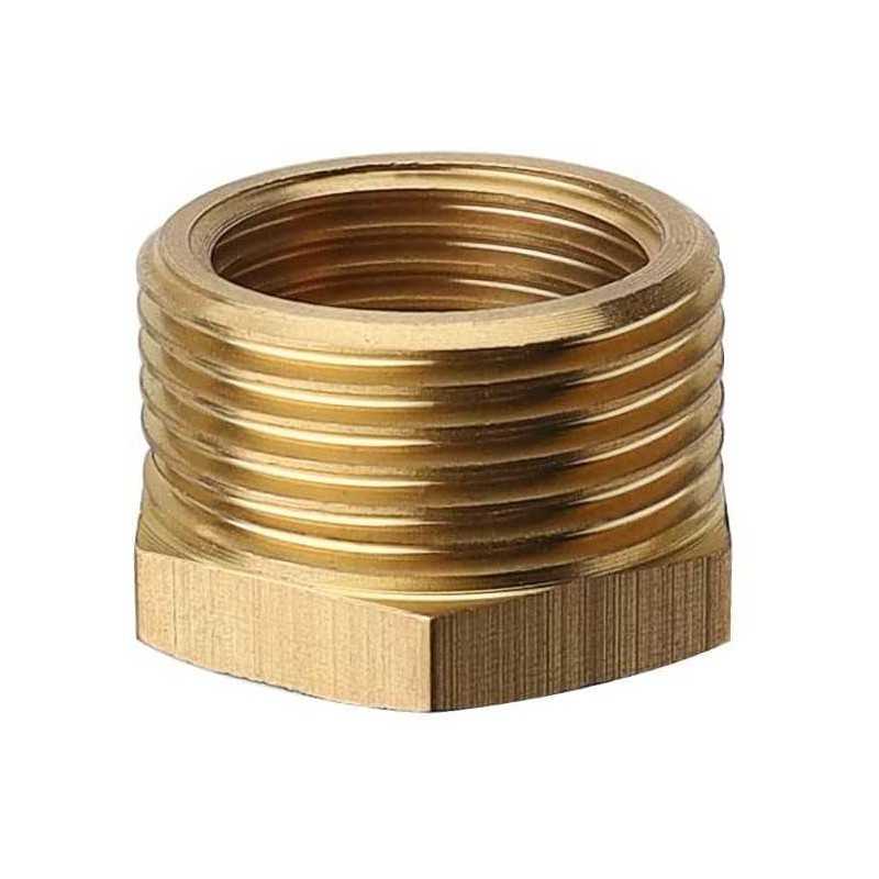 Buy Riduzione in ottone 1/2" Maschio x 3/8" Femmina - raccordo filettato per acqua, gas, aria compressa, carburante, olio 