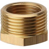 Riduzione in ottone 1"½ Maschio x 3/4" Femmina - raccordo filettato per acqua, gas, aria compressa, carburante, olio IBP BANNING