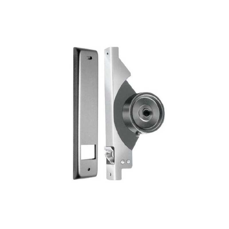 Avvolgitore semincasso piano per tapparella con recupero cinghia di 5 metri, con placca di copertura 165mm - ✅ Avvolgitore sem