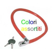 CAVO BICI TOP Ø 10x650mm CON CHIAVE   - 