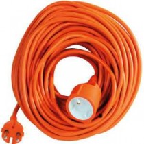 PROLUNGA LINEARE GIARDINO CAVO 2x1,5 SPINA + PRESA SHUKO 30 Metri ELECTRALINE S.P.A. - 