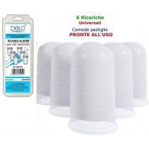 Polifosfati per la caldaia ricarica cartucce universali per dosatori da 1/2" 6PZ BRICOITALIANO  - ✅ Polifosfato in polvere per c