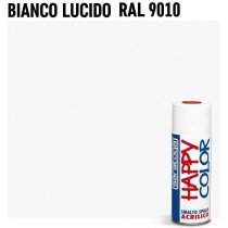 Buy Vernice spray brillante a rapida essicazione 400 ml per superfici metalliche, vetro, porcellana, legno RAL-9010 Bianco lucid