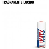 Vernice spray brillante a rapida essicazione 400 ml per superfici metalliche, vetro, porcellana, legno Trasparente lucido SARATO