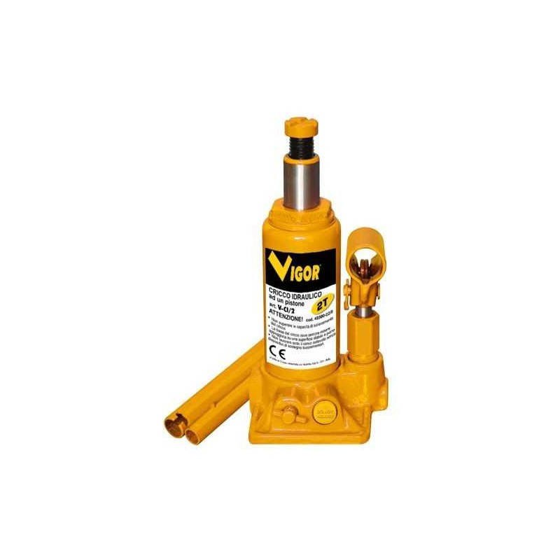 Buy Cricco sollevatore a bottiglia martelletto a pressione idraulico Vigor 2 T 