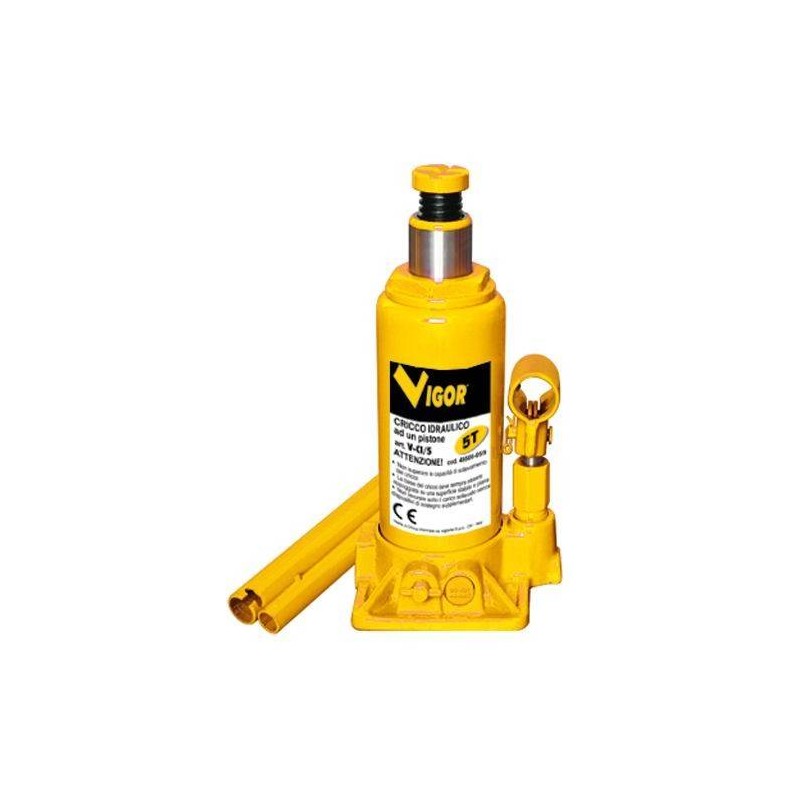 Buy Cricco sollevatore a bottiglia martelletto a pressione idraulico Vigor 5 T 