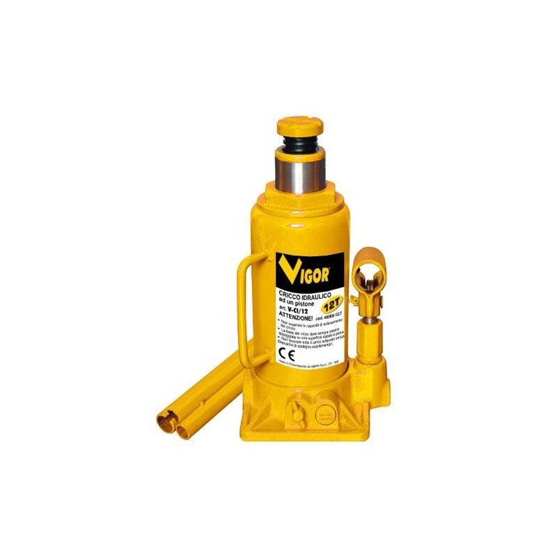 Buy Cricco sollevatore a bottiglia martelletto a pressione idraulico Vigor 12 T 