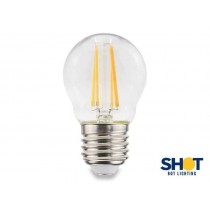 Lampadina filamento Led bulbo piccolo attacco grande E27 6,5W - equivalente a 60W, 2700K luce Calda BOT LIGHTING SRL - ✅ Lampad