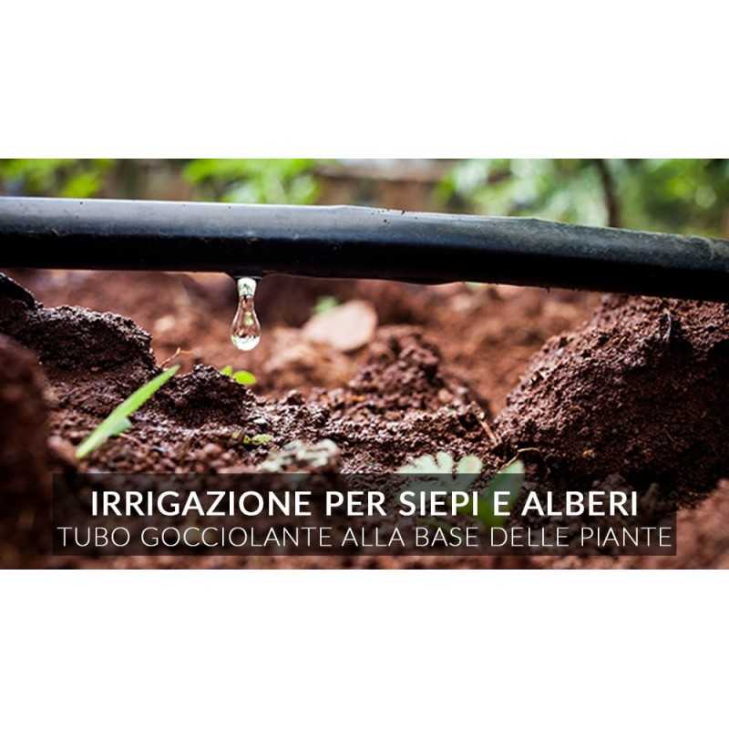 Buy TUBO IRRIGAZIONE A GOCCIA Ø 20mm NERO con gocciolatore a pastiglia autopulente 