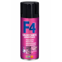 Sbloccante lubrificante multifunzione F4 - 100ml - sblocca dadi, bulloni, serrature, meccanismi da ruggine, gelo, ossidazioni FA