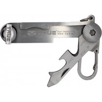 Portachiavi multiuso 6 in 1 True Utility 900 con coltello, forbici, lima, apribottiglie e cacciavite TRUE UTILITY - True Utilit