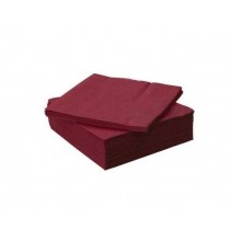 TOVAGLIOLI DOPPIO VELO 25x25 100PZ BORDO' - 