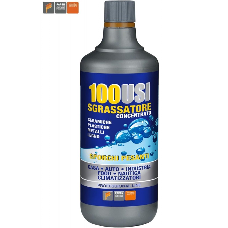 Buy Sgrassatore concentrato  100Usi 1000 ml per sporchi pesanti 