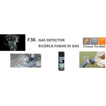 Buy Rilevatore fughe cercafughe gas F36 spray 400ml per impianti di GPL, metano, ossigeno, azoto, aria compressa, CO2, elio, arg