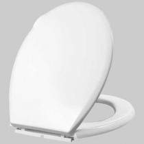Sedile WC universale K2 termoplastico in resina infrangibile con maniglia per sollevamento coperchio - Sedile WC universale Te