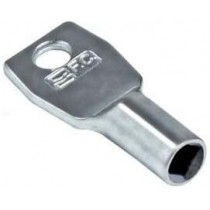 Chiave zincata per chiavistello contatori gas acqua sezione QUADRA - Chiave zincata per chiavistello contatori gas acqua sezio