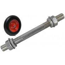 Assale per carriola corto 210mm M12x40 - Avo assale corto 21 cm per ruota carriola.