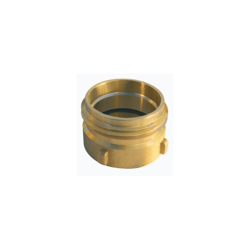 Buy Riduzione in ottone fissa maschio UNI 810 x femmina 1”¼ GAS ISO 228 per manichetta idrante 