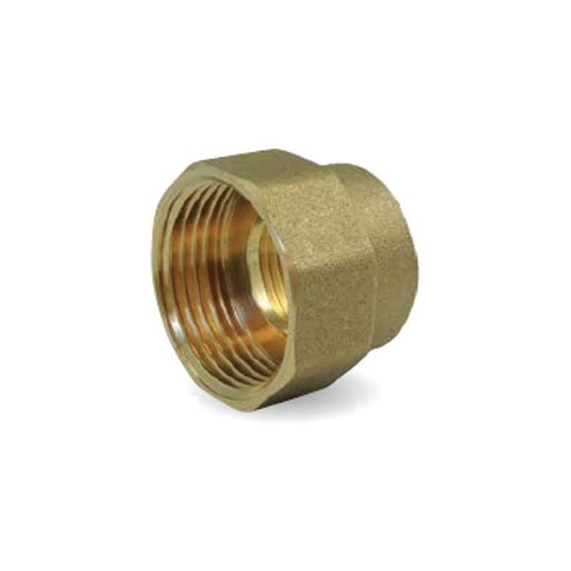 Prolunga ridotta esagonale in ottone Femmina/Femmina 3/4"x1/2" per acqua, gas, aria compressa, carburante, olio IBP BANNINGER IT