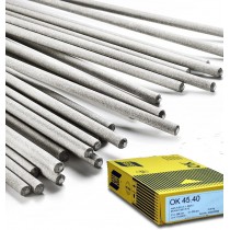 Elettrodo con rivestimento rutilico per saldatura Esab OK45,40 Ø 3,25x450 mm per acciai comuni e carpenteria in genere   - Elett