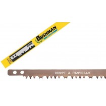 Lama per legno Bushman 40 cm con denti a castello BUSHMAN - Lame per segoncino Made in Sweden, affilate e stradate di precision