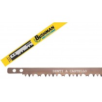 Lama per legno Bushman 53 cm con denti a castello BUSHMAN - Lame per segoncino Made in Sweden, affilate e stradate di precision