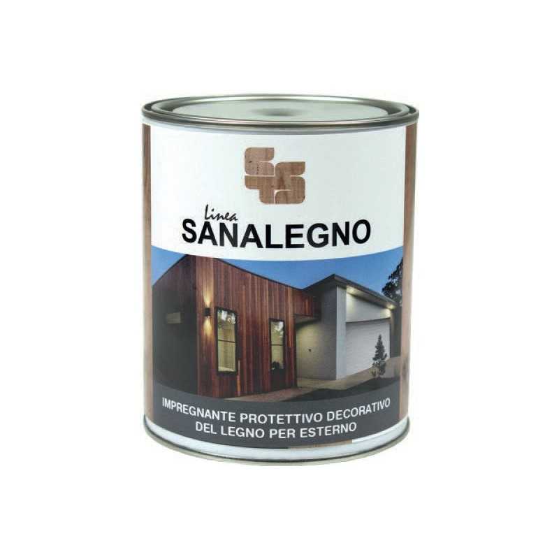 Buy Impregnante protettivo decorativo per legno esterno Sanalegno 750 ml TEAK 