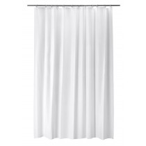 Tenda doccia in vinile con ganci 200x240 cm Bianca - Tenda doccia in vinile 200x240 cm