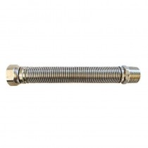 Tubo flessibile estensibile Inox Uniwater, attacco Maschio/Femmina 3/4", lunghezza 20-40 cm - Tubo flessibile estensibile femm