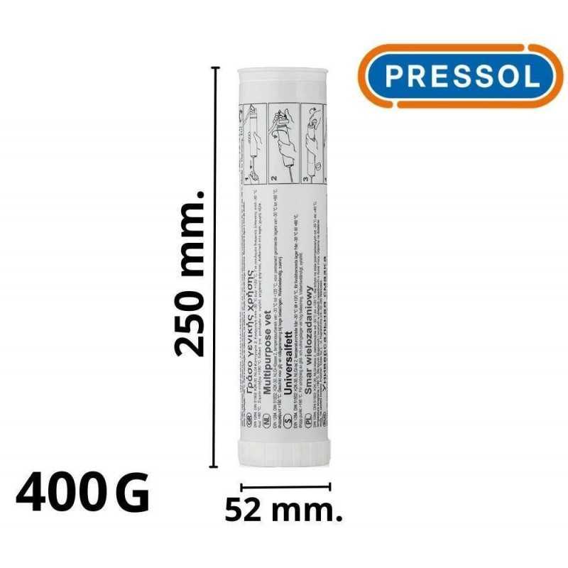 Buy Grasso Universale in cartuccia Pressol 400ml per pistola ingrassatori a siringa 