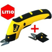 Taglierina Vigor VTA-36 batteria litio 3,6 Volt con due testine intercambiabili VIGOR - Dotata di batterie al LITIO, la nuova t