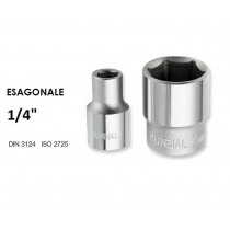 CHIAVE BUSSOLA ESAGONALE 1/4" 10mm - 