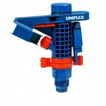 Irrigatore regolabile a settori e circolare in resina Pulsar Uniflex, attacco 1/2" UNIFLEX - Irroratore a settori Pulsar realiz