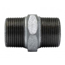 Nipplo in ghisa zincata maschio-maschio 1”¼ per acqua, gas e idrocarburi - Usato principalmente negli impianti per la distribu