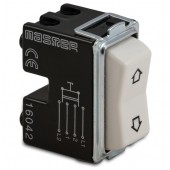 Modulo frutto tipo Magic DOPPIO PULSANTE con frecce 10A 2Na ELETTROCANALI - 2xNO = contatti normalmente aperti - doppio pulsant