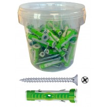 Tassello BI-componente 2-Components System alta capacità di carico 8x45 completo di vite TPS MAURER - Tassello BI-componente un