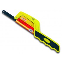 Archetto impugnatura per seghetti con lama HSS Bi-Metal HIT HIT - Mini-archetto in ABS e lama fissa HSS Bi-METAL 24 denti