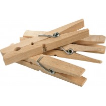 Mollette bucato in legno Caper 20 pezzi BRICOITALIANO - 